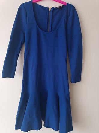 Šaty s dlhým rukávom, s