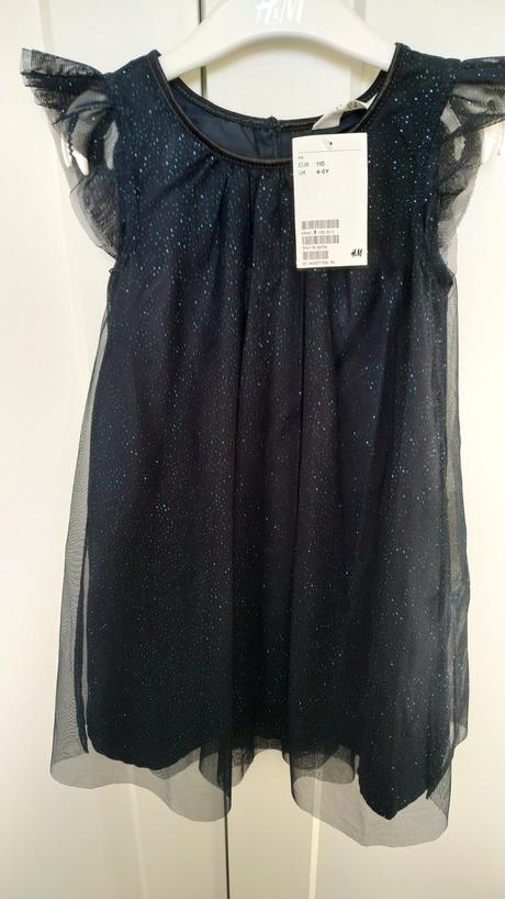 Tylové šaty h&m, h&m,110