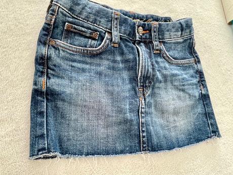 Rifľová sukňa l.o.g.g., h&m,122