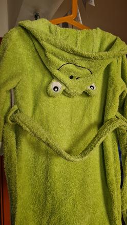 Bavlnený župan žaba, 110