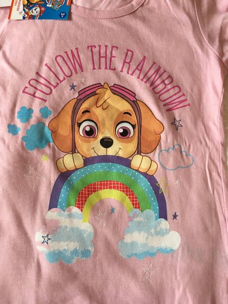 Dievčenské tričko paw patrol - 2 farby., nickelodeon,98 - 128
