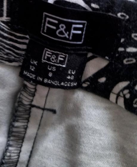 Tenké nohavice s vyšším pásom, f&f,l