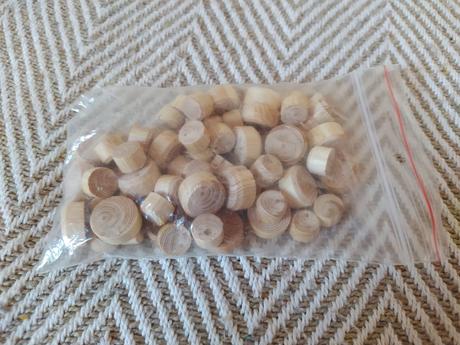 Drevené dekoračné krúžky, 