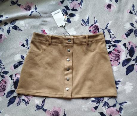 Krásna hnedá suknička pull&bear, 36 / 38 / l / m