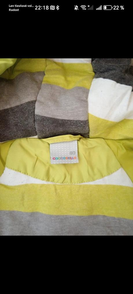 Chlapčenský overal na zimu cocodrillo 80, 80