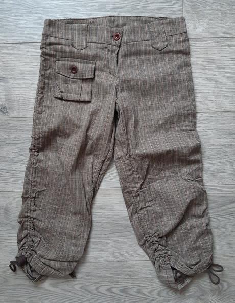 Hnede 3/4 nohavice, m