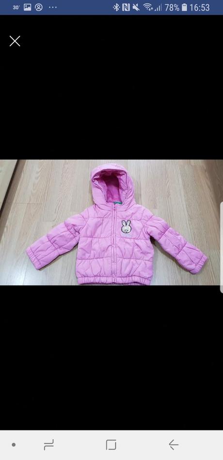 Zimna bunda, benetton,86