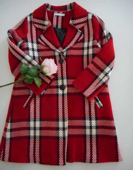 Abel&lula- dievčenský zimný kabát v.140, 140