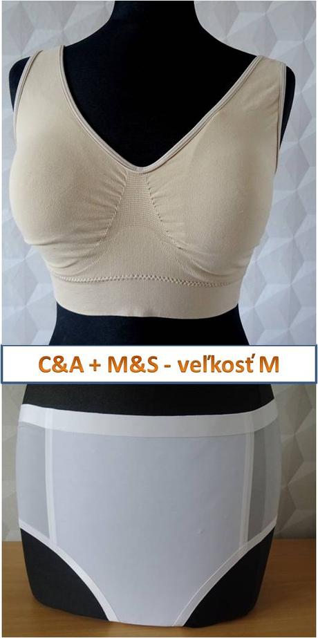 Podprsenka + nohavičky, veľ. m, m
