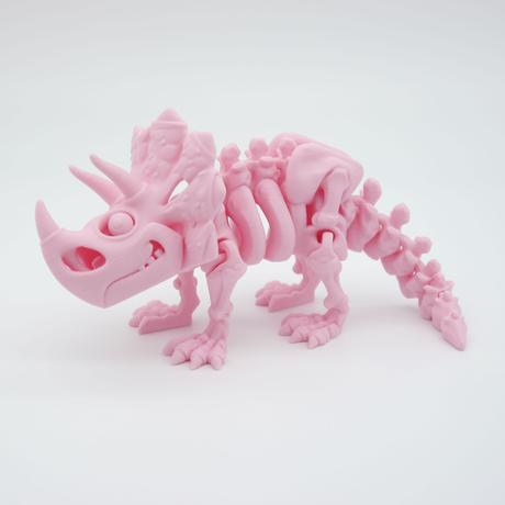 Triceratops dinosaurus flexi 3d tlačená figúrka,