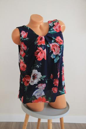 Kvetinový top, l, l