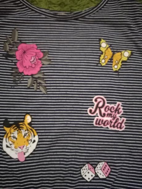 Dievčenské tricko, h&m,146