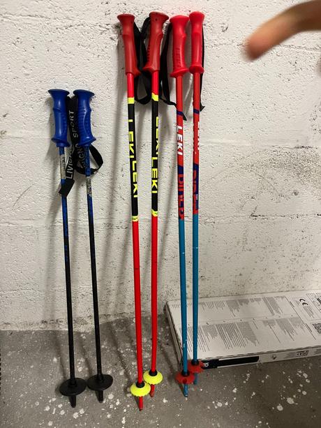 Detske lyziarske palice leki, leki,90 cm