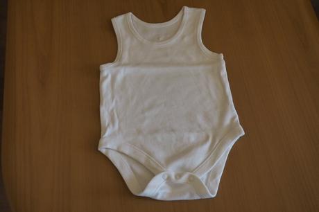 Dojčenské body bez rukávov, tesco,74