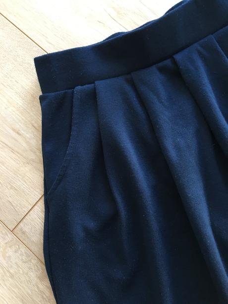 Dámska modrá minisukňa, esmara,36