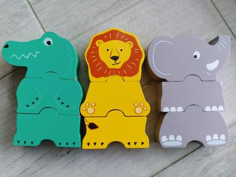 Skladacie zvieratká 3ks, 