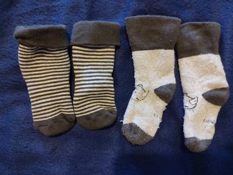 2 páry hrubých ponožiek 19-22, lupilu,19
