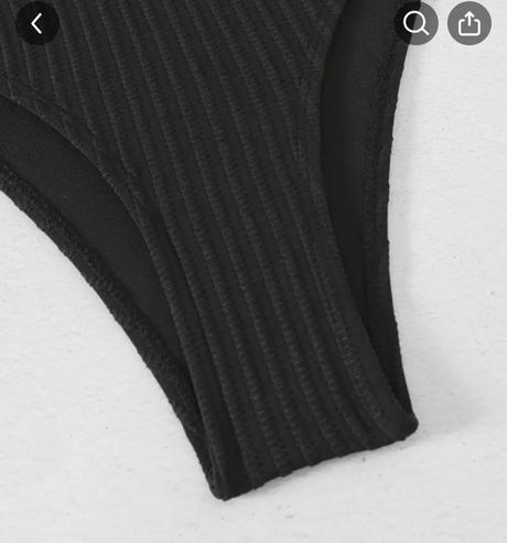 Damske cierne plavky, l