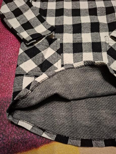 Kockované šaty 110/116, 110