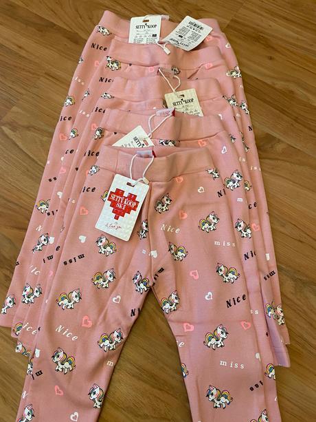 Leginky jednorozec ružové, 92 / 98 / 104 / 110