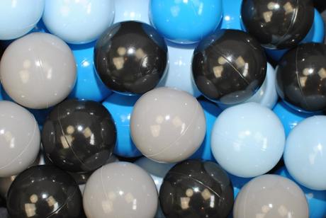 Plastové loptičky do bazéna 200ks mix iii, 