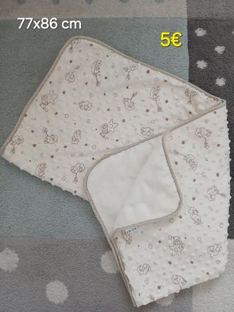 Tepla minky deka do kocika/postielky,