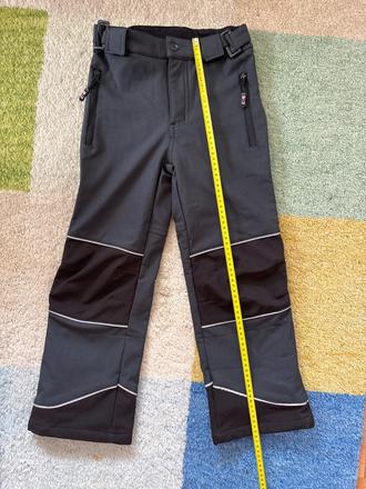 Lyžiarske softshelove nohavice, 128