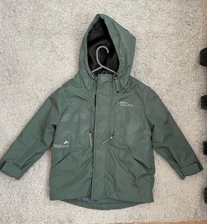 Prechodná bunda - zelená, veľ. 116, reserved,116