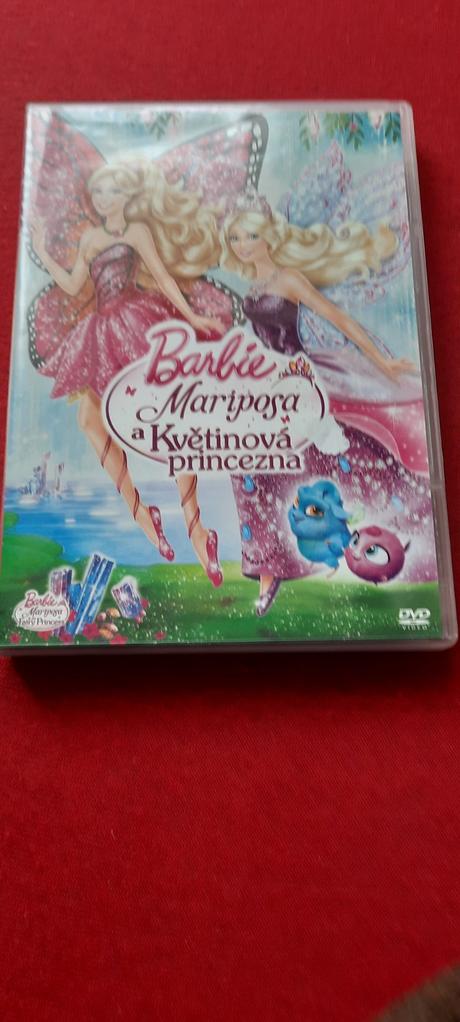 Dvd barbie - mariposa a kvetinova princezna,