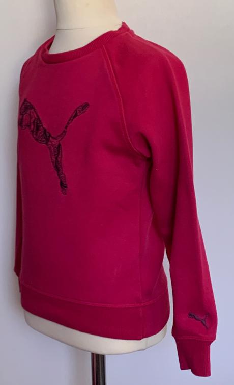 Puma tmavoružová mikina, puma,128