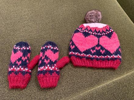 Set čiapka a rukavice, 122