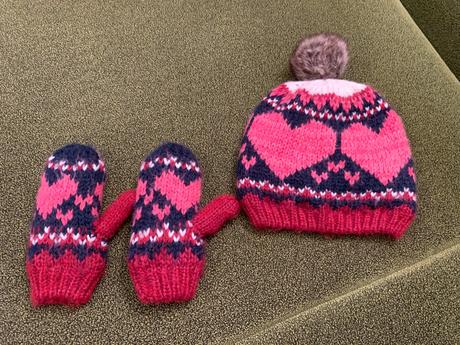 Set čiapka a rukavice, 122