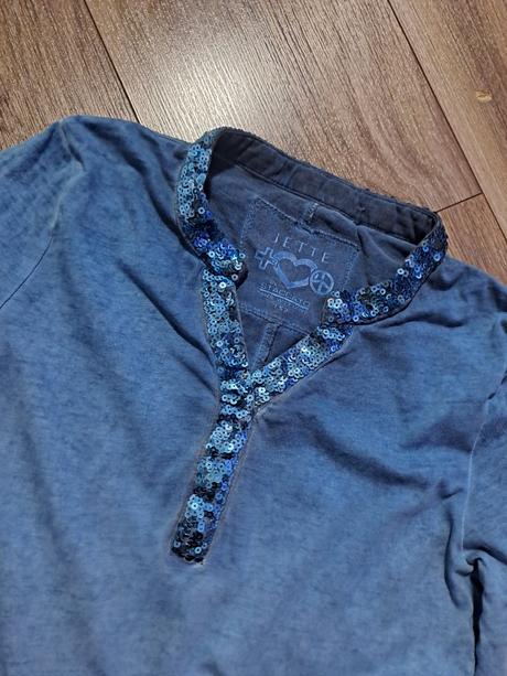 Krásne melírované  tričko, 152