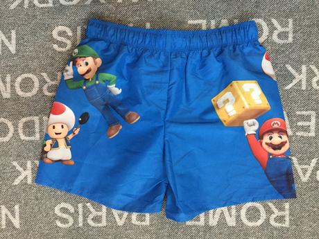 Chlapcenske plavky super mario 8-10 rokov, h&m,134