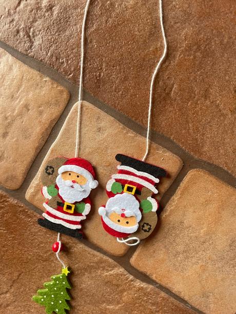 Detsky vianočný veniec,