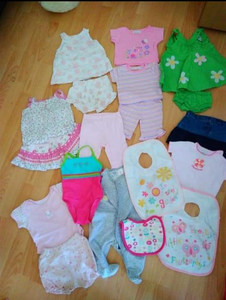 Balík vecí pre dievčatko 0-3 mesiace, 50–62