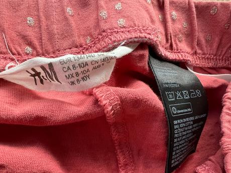 Tehlové šortky h&m 134/140, h&m,140