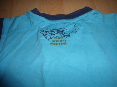Modre tricko, c&a,122