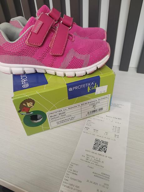 Protetika tenisky, veľ.31, protetika,31