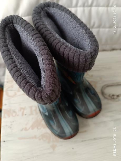 Prechodné gumené čižmy, demar,24