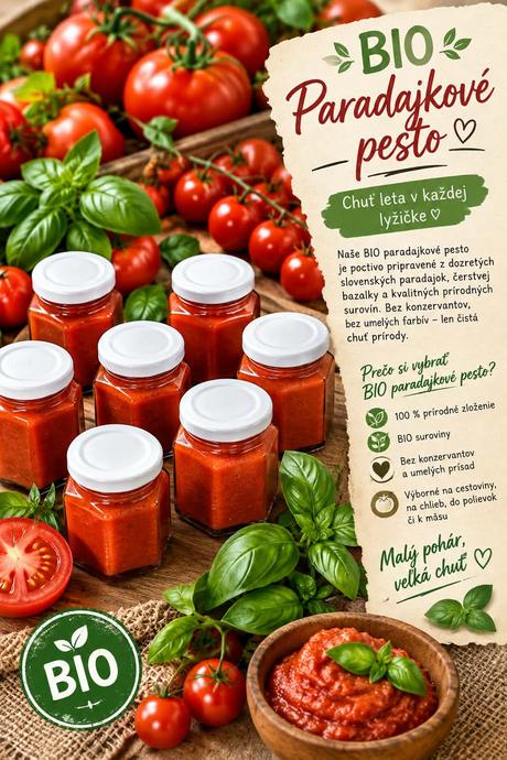 Paradajkové pesto,