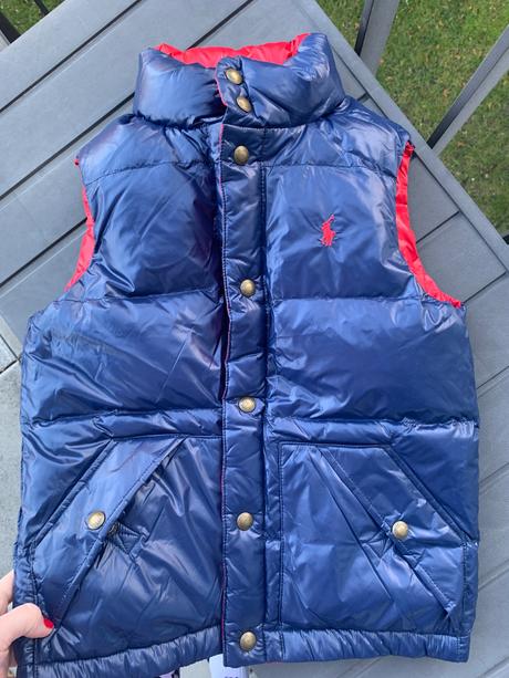 Teplucka obojstranna vesta, ralph lauren,128