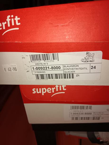 Detské goretex topánky, superfit,24