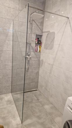 Walkin sprchové sklo, 