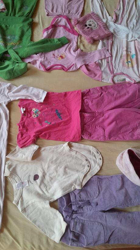 Balík oblečenia 74/80, 68–80