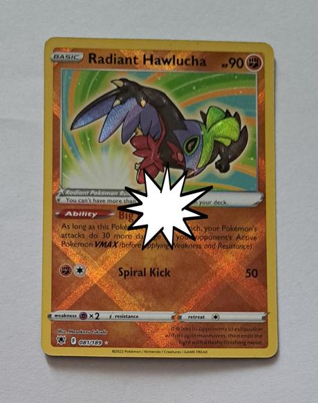 Pokémon karty - radiant, 