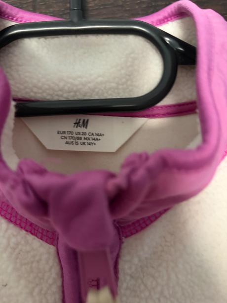 Mikina na zips, h&m,170