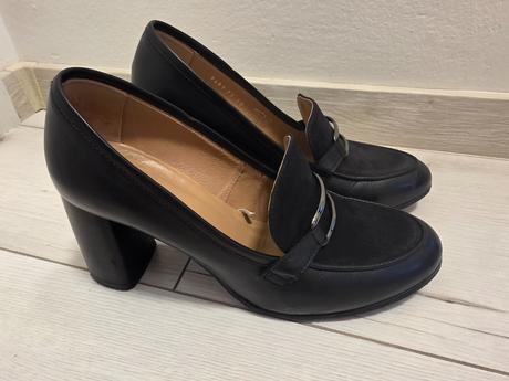 Pohodlné prechodné kožené topánky wojas, wojas,39