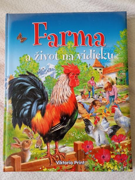 Kniha pre deti farma a život na vidieku, 