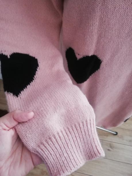 Šaty s roláčikom a srdiečkami, l